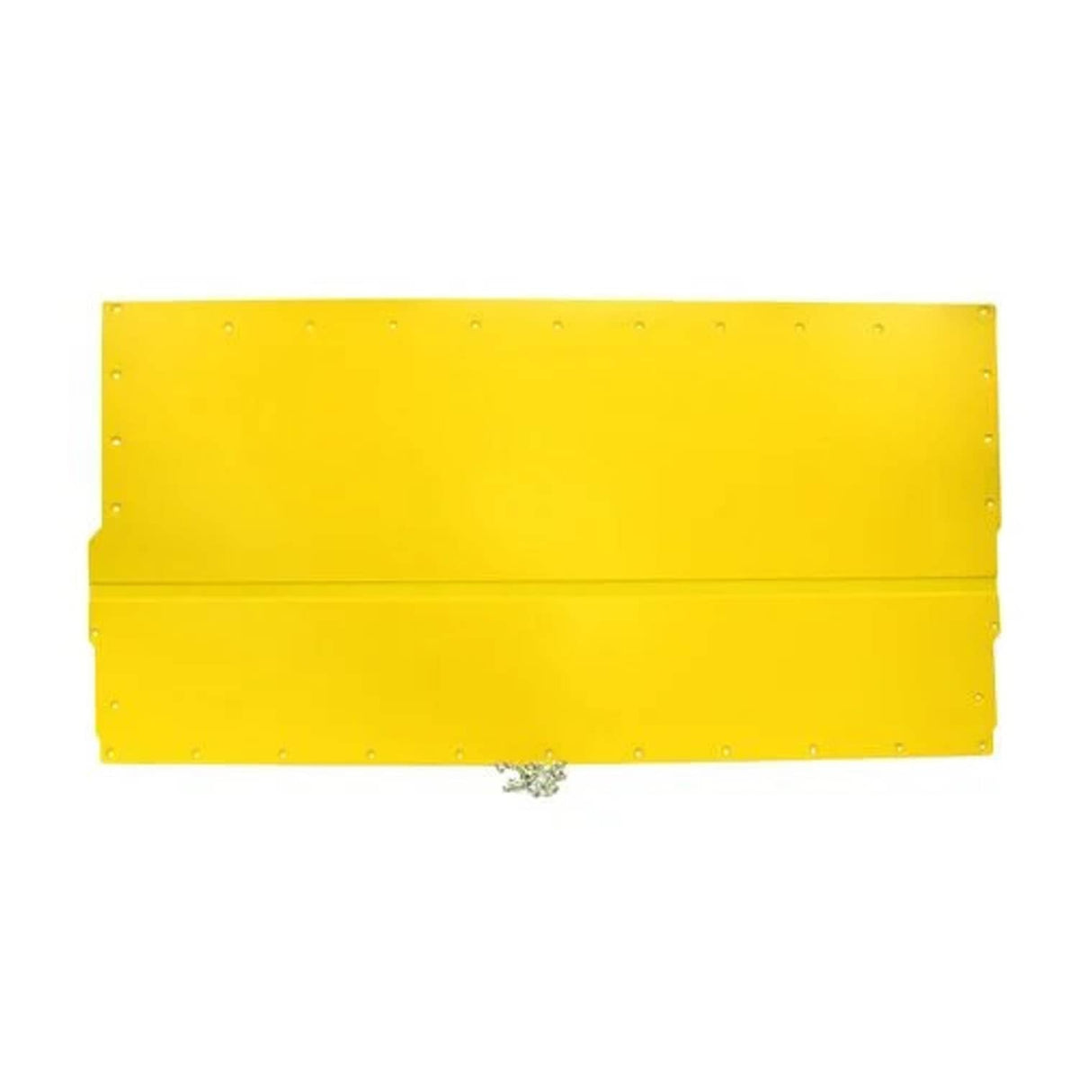 Bethesda Industrial Poly Skid Cover - 1/4" x 73" x 33-1/4" Panel Center Clean out Door - Yellow