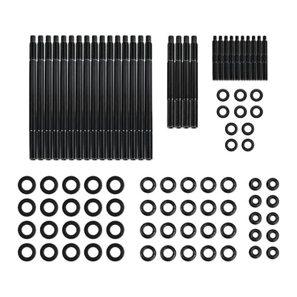 Bethesda Industrial Black Cylinder Head Stud Kit For 97-03 Chevy LS1 LQ9 LS6 4.8L 5.3L 6.0L Engines