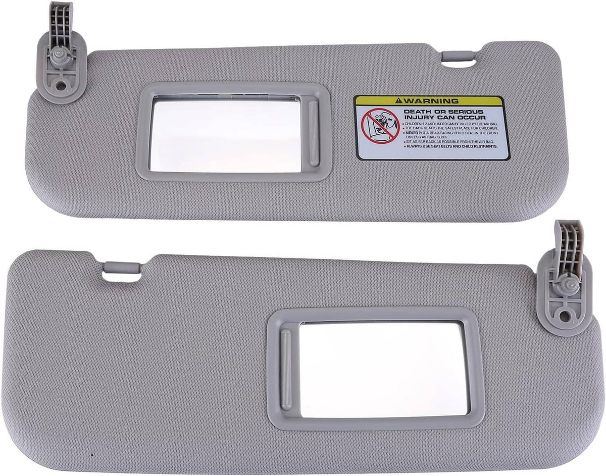 Bethesda Industrial Pair Sun Visor w/mirror Driver & Passenger Side For 2012-2015 Hyundai Veloster
