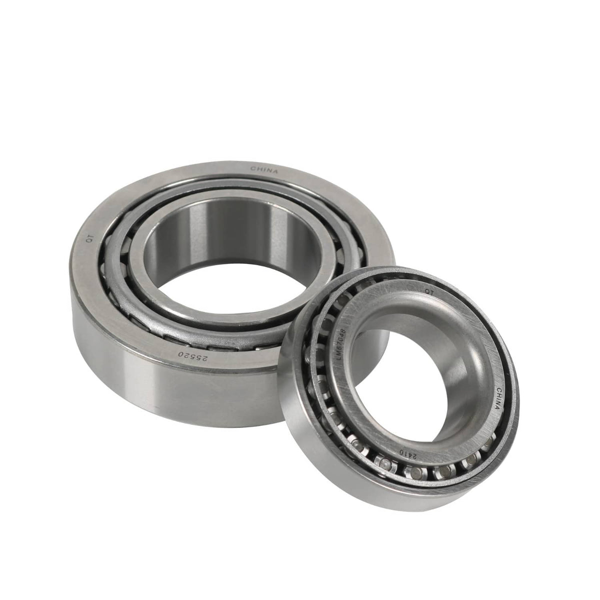 Bethesda Industrial 5200# Bearing Axle Kit 25580+ LM67048 1.25" Bearing Trailer Wheel & Mobile Home
