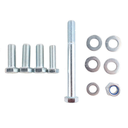 Bethesda Industrial 2 Bolt Engine Motor Mount Kit For 1996-00 Civic EK B16 B20 D16 B D Chrome Billet