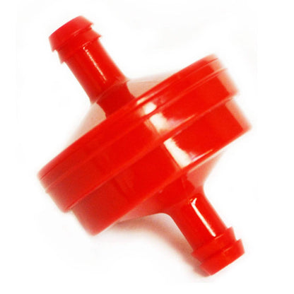 Bethesda Industrial (5) In Line Red Gas Fuel Filter 1/4 Fits Toro Mower Tractor Zero Turn 42-5240