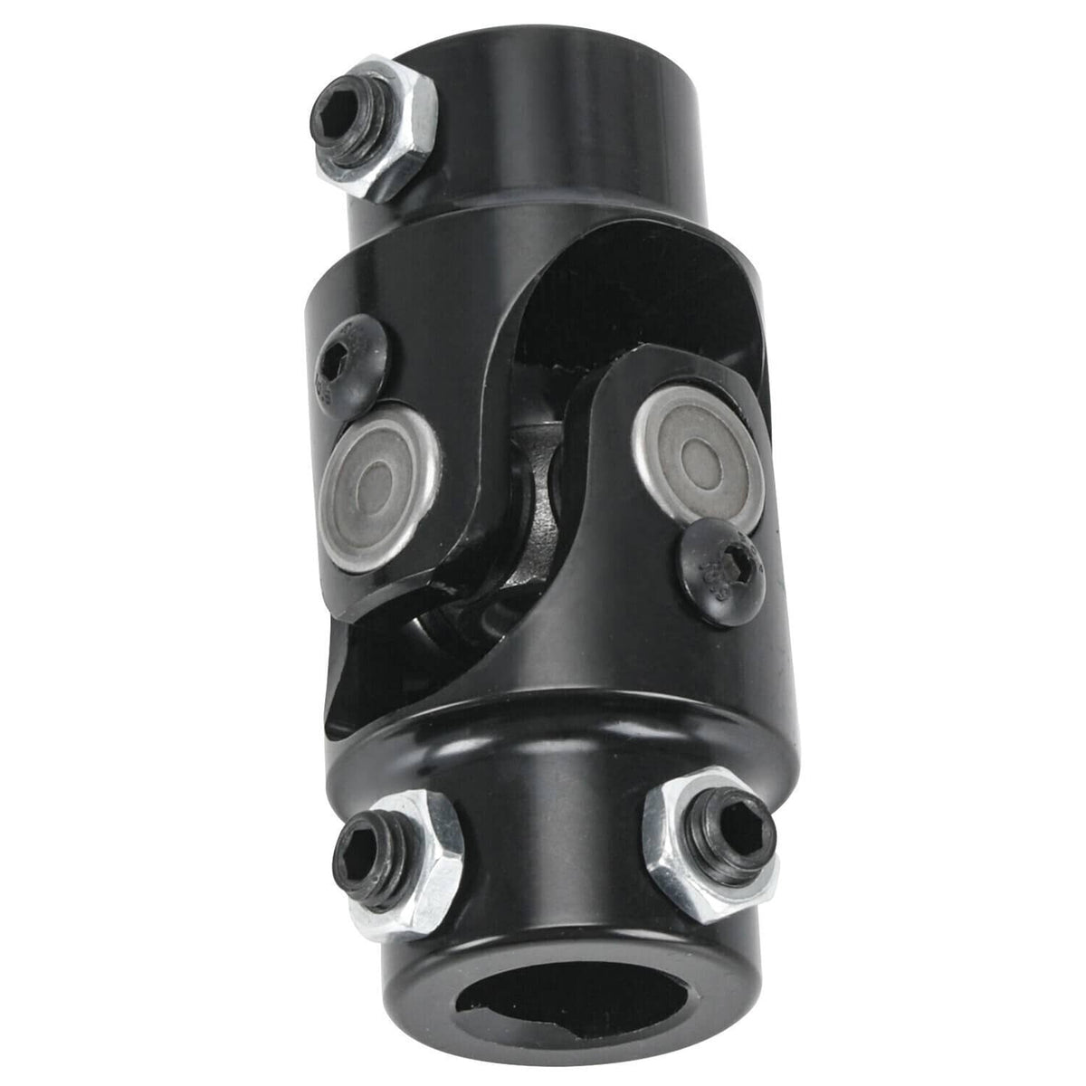 Bethesda Industrial Black Steering Box U Joint 36" Steel Steering Shaft & 3/4" Support Bearing GM