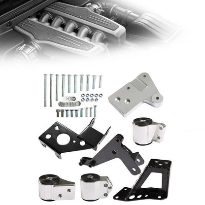 Bethesda Industrial Engine Mount Bracket for Honda Civic 92-95 EG K-Swap K20 K24 K-Series DC2 EG6 DC
