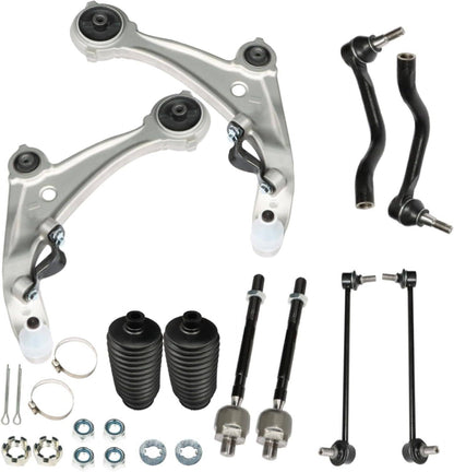 Bethesda Industrial For 2007-2013 Nissan Altima Front Lower Control Arm Ball Joints Tie Rod Sway Bar