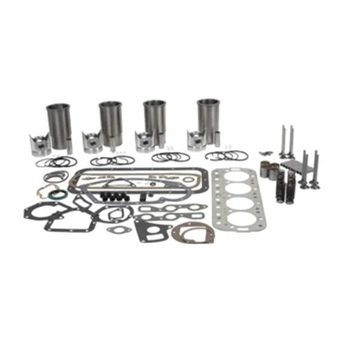 Bethesda Industrial Engine Rebuild Kit - Less Bearings with Valve Train fits International 100 200