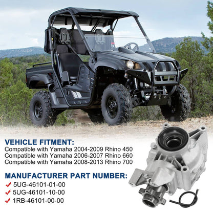 Bethesda Industrial New Rear Differential For Yamaha Rhino 450 700 YXR700 2006-2009 5UG-46101-10-00