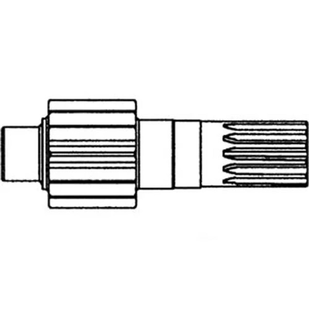 Bethesda Industrial Final Drive Pinion Shaft fits International 401912R1 fits Case IH 1660 1660