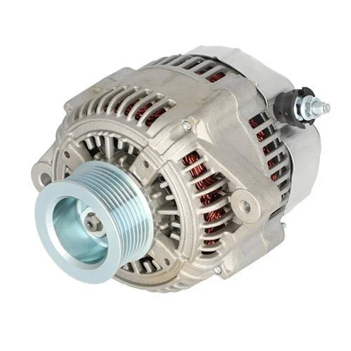 Bethesda Industrial Alternator - Denso Style (12195) fits John Deere 7710 7810 RE46608