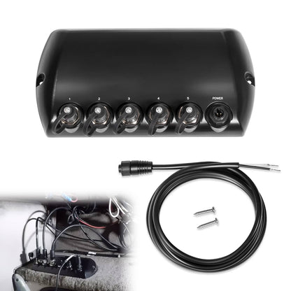 Bethesda Industrial 408450-1 5 Port Ethernet Switch, Black - Replace for Humminbird AS ETH 5PXG