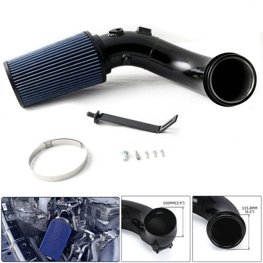 Bethesda Industrial Cold Air Intake Kit w/Filter For Dodge 2007.5-2012 Ram 3500 6.7L Cummins Diesel