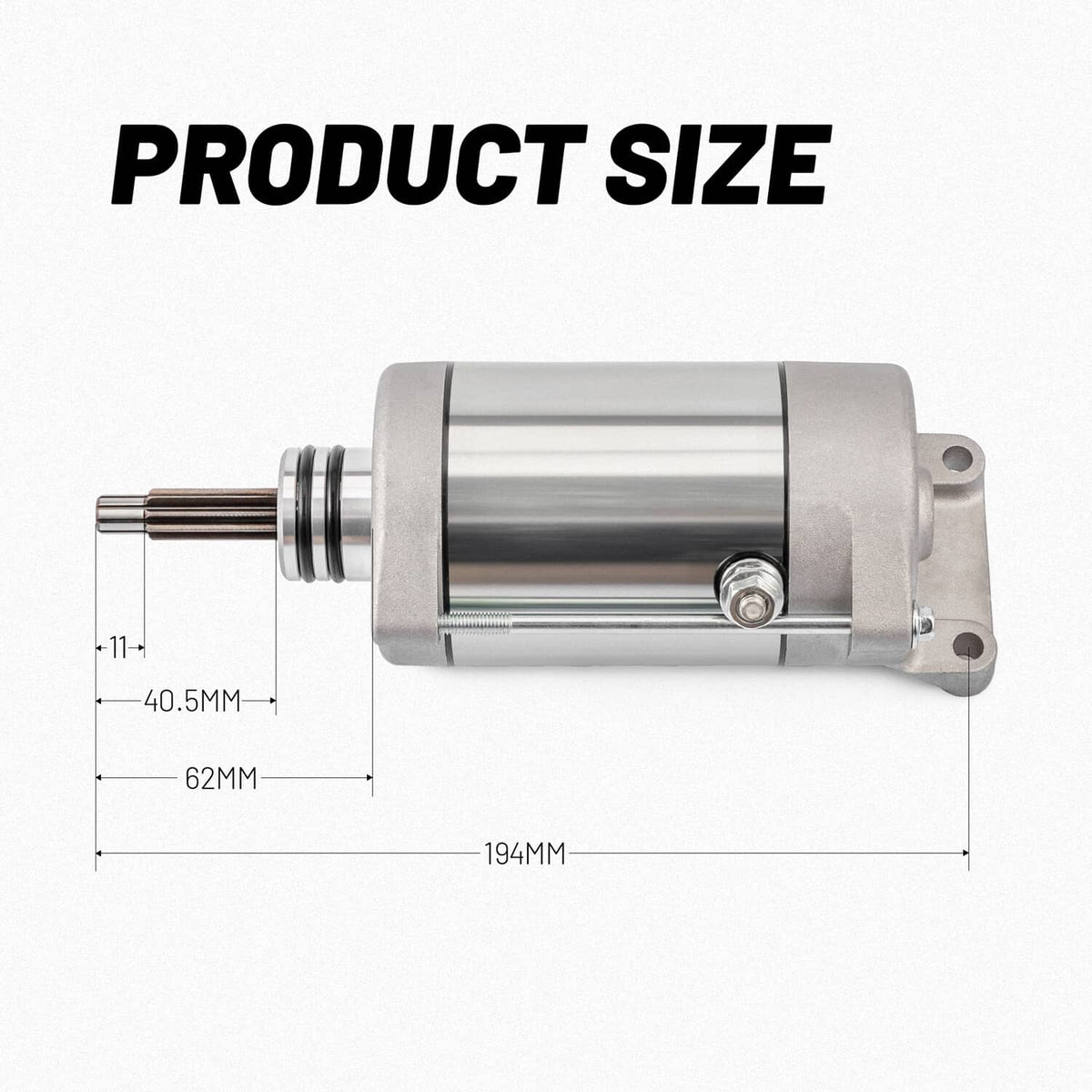 Bethesda Industrial Starter For Polaris Ranger XP 900 2013-2019 Except Diesel Models 4014037 4014548