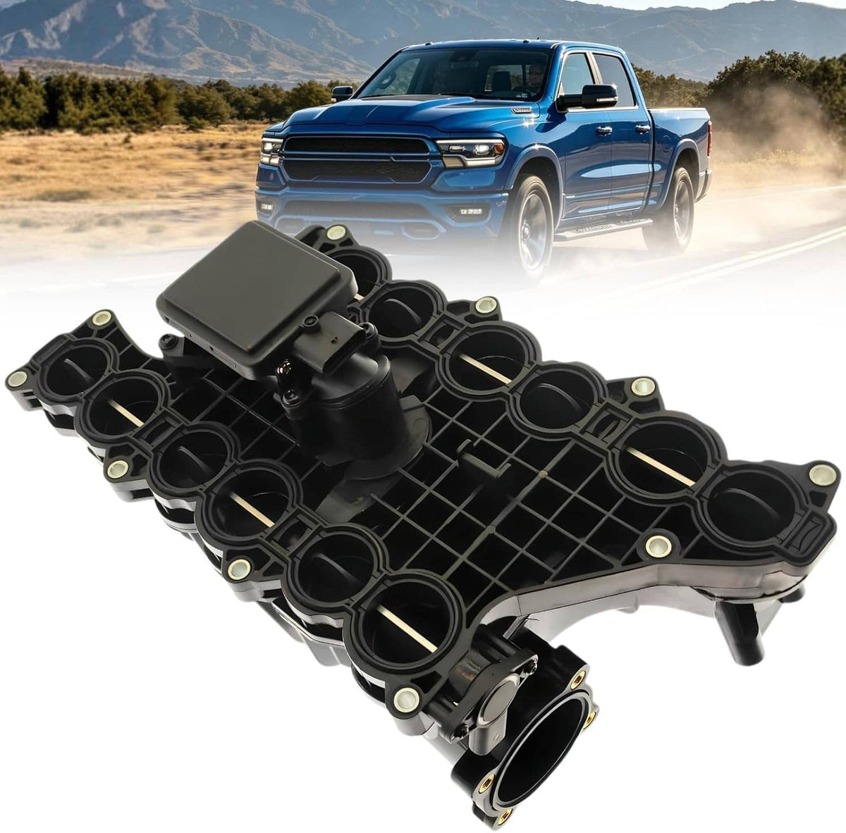 Bethesda Industrial New Intake Manifold W/Control Actuator For 2014-2018 Ram 1500 3.0L V6 Diesel