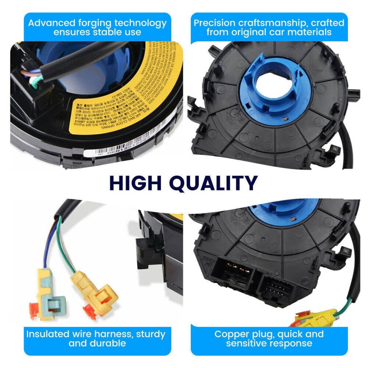 Bethesda Industrial Car Clock Spring Fits For Hyundai 2009-15 Sonata 2011-13 Elantra OEM 93490-3Q120