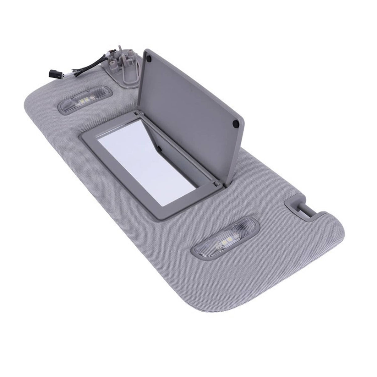 Bethesda Industrial Gray Left Driver Side Sun Visor W/ Light For Chevrolet Suburban Tahoe 2015-2019