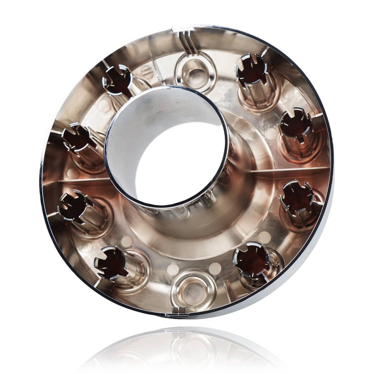 Bethesda Industrial 2Pcs Wheel Center Hub Caps Dually 10 Lug For 2005-2017 Ford F450 F550 Super Duty