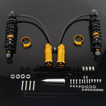 Bethesda Industrial Remote Reservoir Rear Suspensions Shock For Harley Electra Glide FLHT 2019-2022