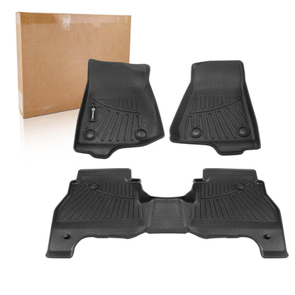 Bethesda Industrial 3Pcs Floor Mats For 2020-2025 Jeep Gladiator Floor Liner 3D Model Front & Rear