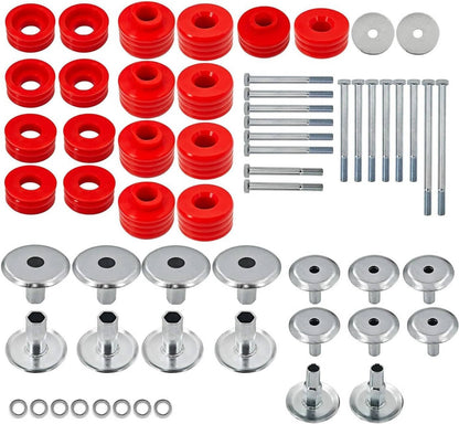 Bethesda Industrial Body Cab Mount Bushings Kit for 1999-2007 Ford F250 F350 Super Duty KF04058BK