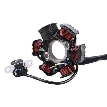 Bethesda Industrial For GY6 ATV Scooter Moped 150cc 110cc ROKETA TAOTAO 6 Coil Pole Magneto Stator
