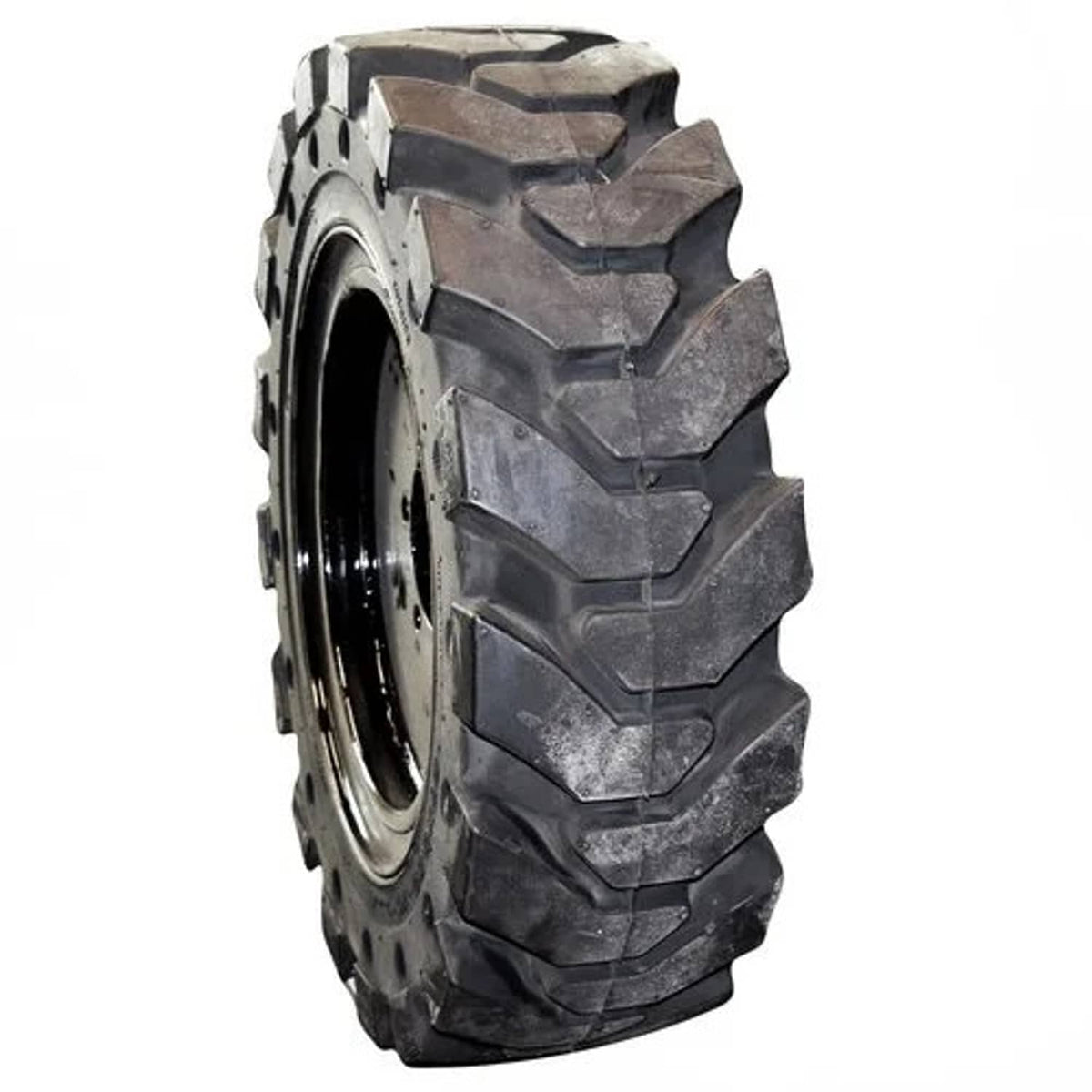 Bethesda Industrial Solid Tire – 27 x 8.5-15 - Right Hand fits John Deere fits New Holland