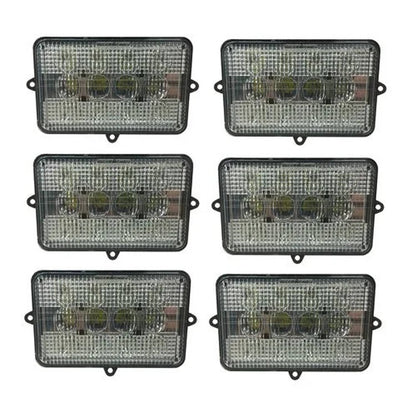 Bethesda Industrial LED Conversion Cab Light Kit fits John Deere 9400 9500 9550 9600 9650 AH159333