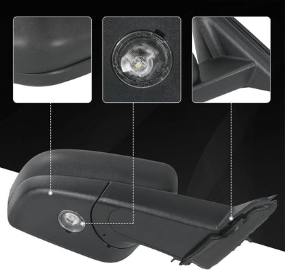 Bethesda Industrial Passenger Side Mirror For 2020-2023 Ford Explorer Manual Folding Power Heated