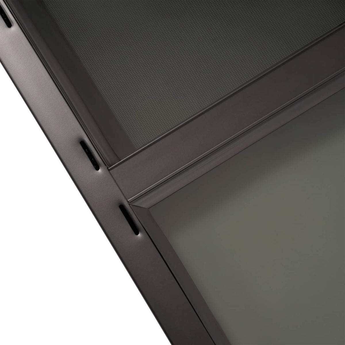 Bethesda Industrial 35"W x 22"H RV Window Horizontal Slider W/ Screen Trim Ring For RV Cargo Trailer