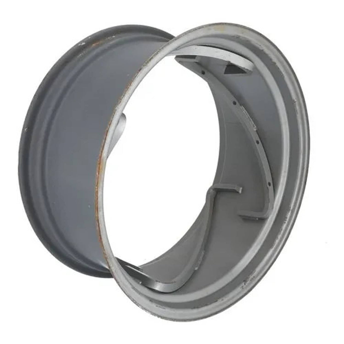 Bethesda Industrial Rear Rim - 13" x 28" 4 Rail Silver Mist fits Ford 4110 3600