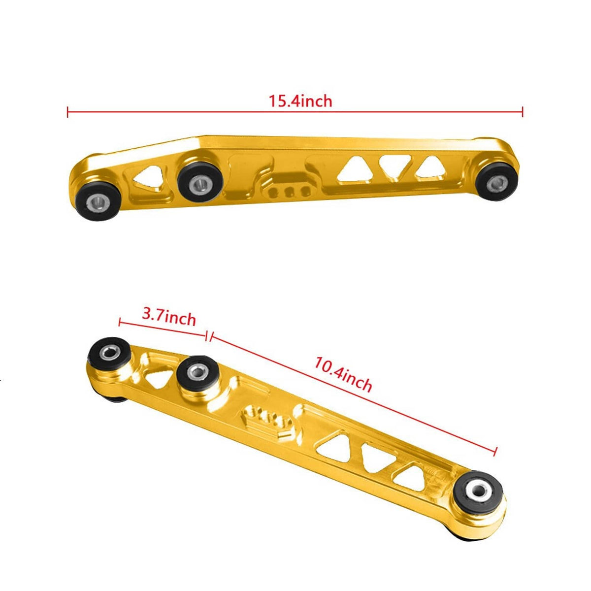 Bethesda Industrial Rear Lower Control Arm Subframe Brace Tie Bar for 1992-1995 Honda Civic EG 88-95
