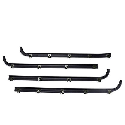 Bethesda Industrial 4PCS Door Window Seal Belt Weatherstrip Kit For 1987- 1997 Ford F150 F250 F350