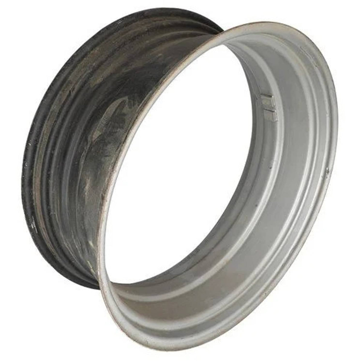 Bethesda Industrial Drop Rear Rim - 14" x 38" Drop Rear Rim Silver Mist