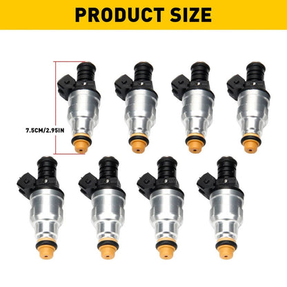 Bethesda Industrial 8x Fuel Injectors 42lb 440cc for Chevrolet Camaro Corvette Impala 0280150558