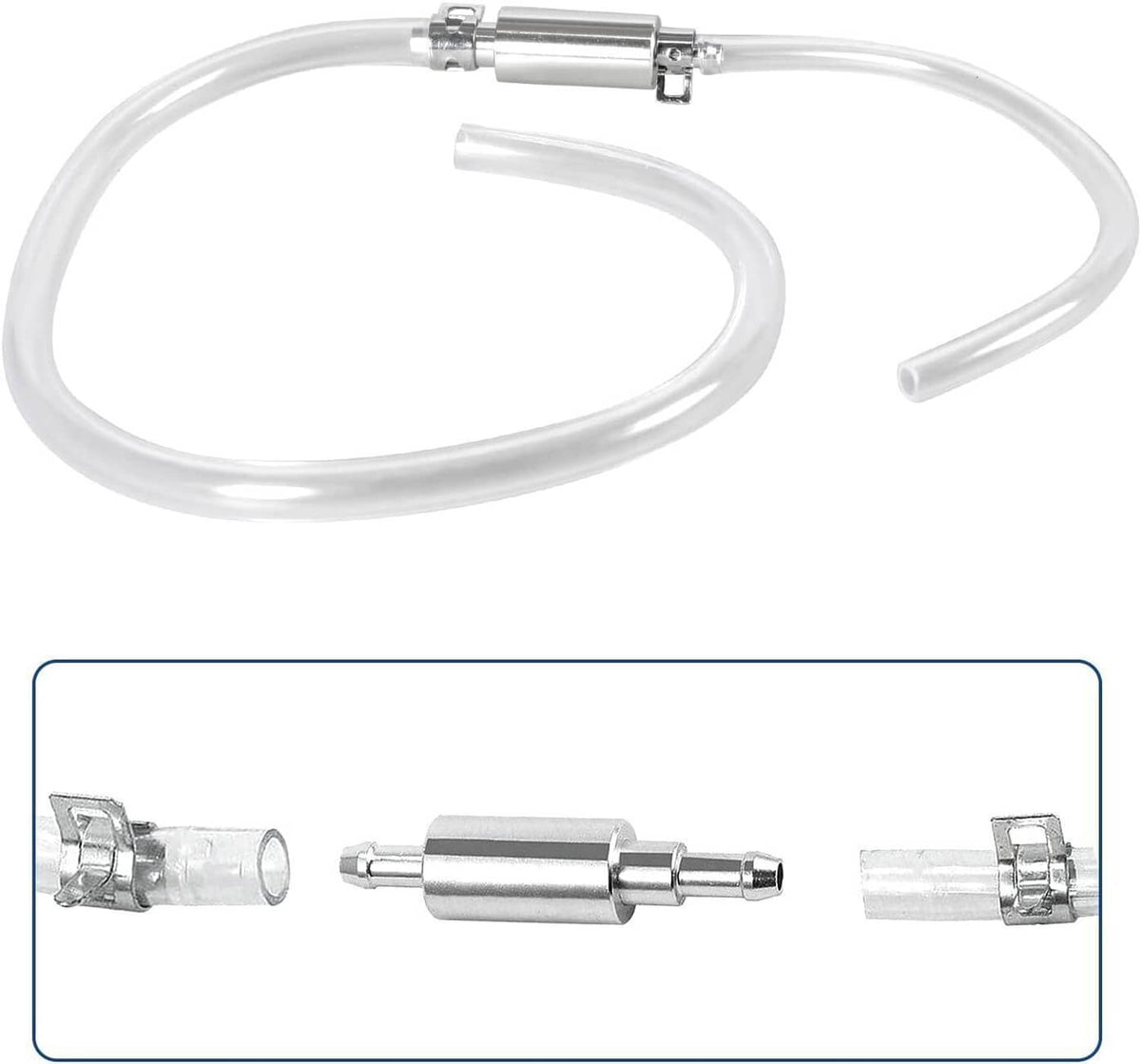Bethesda Industrial Motorcycle / Car Clutch Brake Bleeder Hose Tube Bleeding Tool One Way Valve Kit