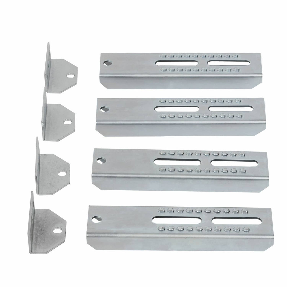 Bethesda Industrial 8PCS 10" Galvanized Swivel  Boat Trailer Vertical Bunk Board Brackets Bolster