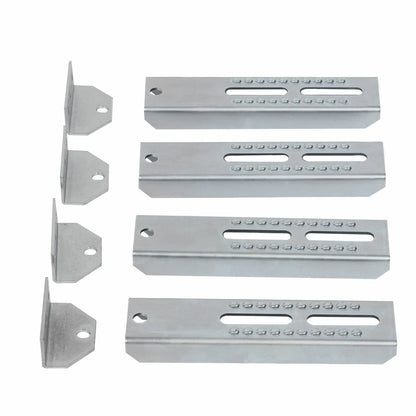 Bethesda Industrial 8PCS 10" Galvanized Swivel  Boat Trailer Vertical Bunk Board Brackets Bolster