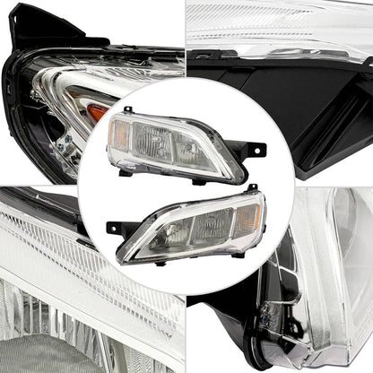 Bethesda Industrial Pair Left+Right Halogen Headlights For 2023-2026 Dodge Ram Promaster 1500 2500