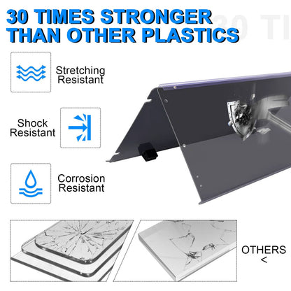 Bethesda Industrial Tinted Windshield Fold Down Flip Windscreen For ICON i20 i40 i60 i20L i40L i60L