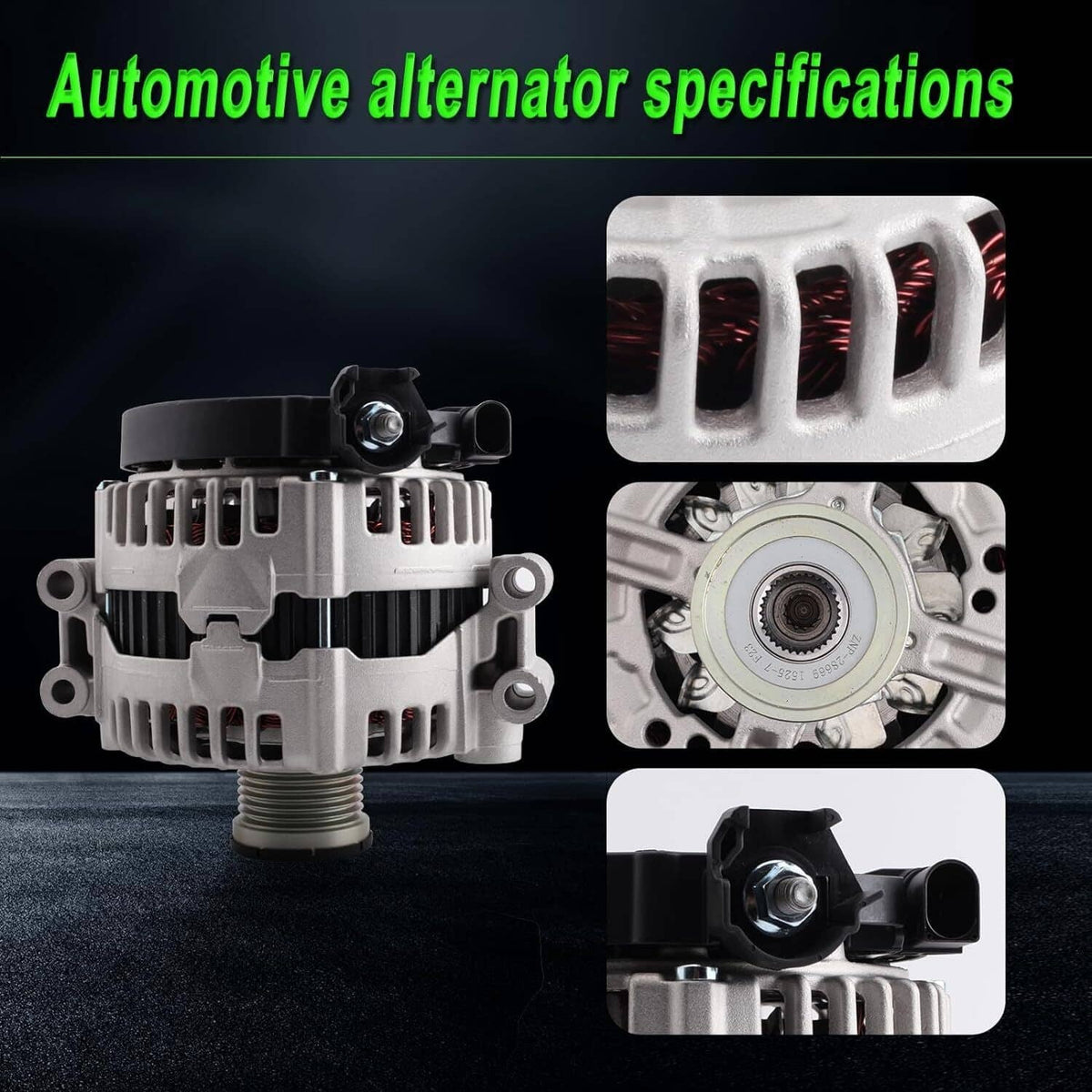 Bethesda Industrial Alternator For BMW 328i 2007-2013 328i xDrive 2009; 400-24214 400-24287 11301