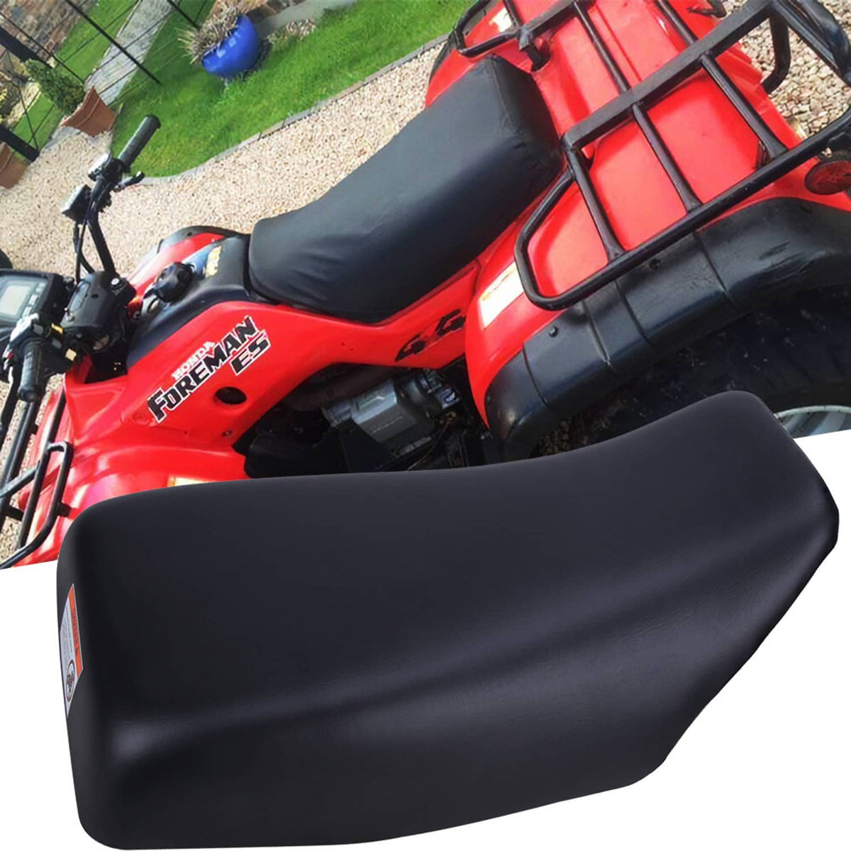 Bethesda Industrial Complete Black Seat For 98-2004 Honda TRX 450 TRX450ES/S/FE/FM Foreman 450 ATV