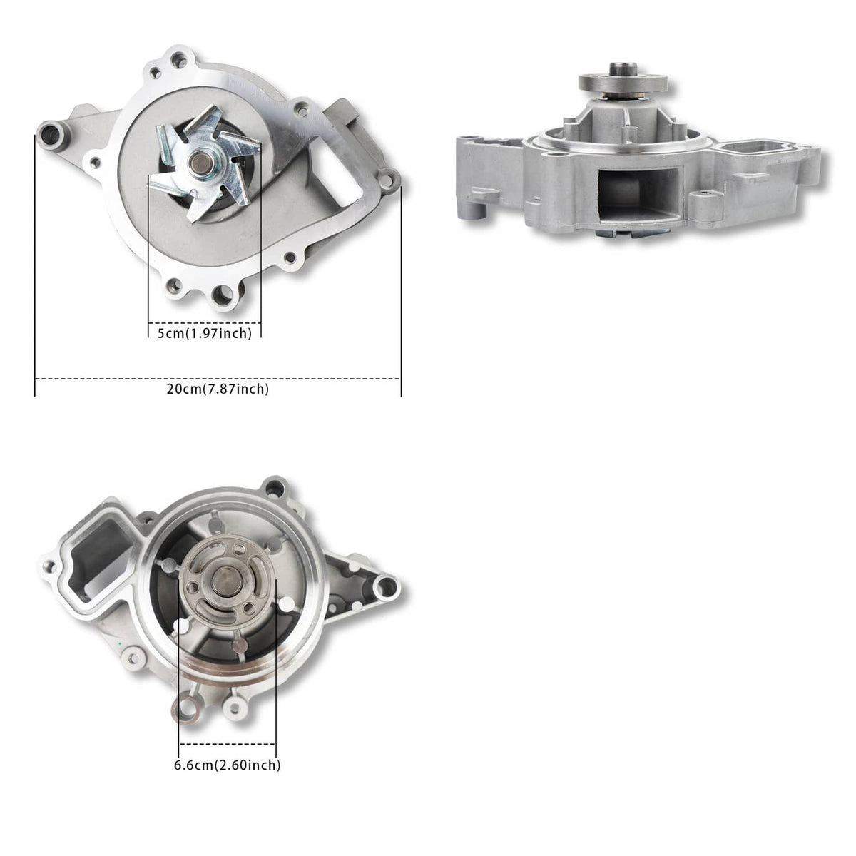 Bethesda Industrial For 09-17 GM 2.4L Ecotec Timing Chain Kit VCT Selenoid Actuator Oil Water Pump