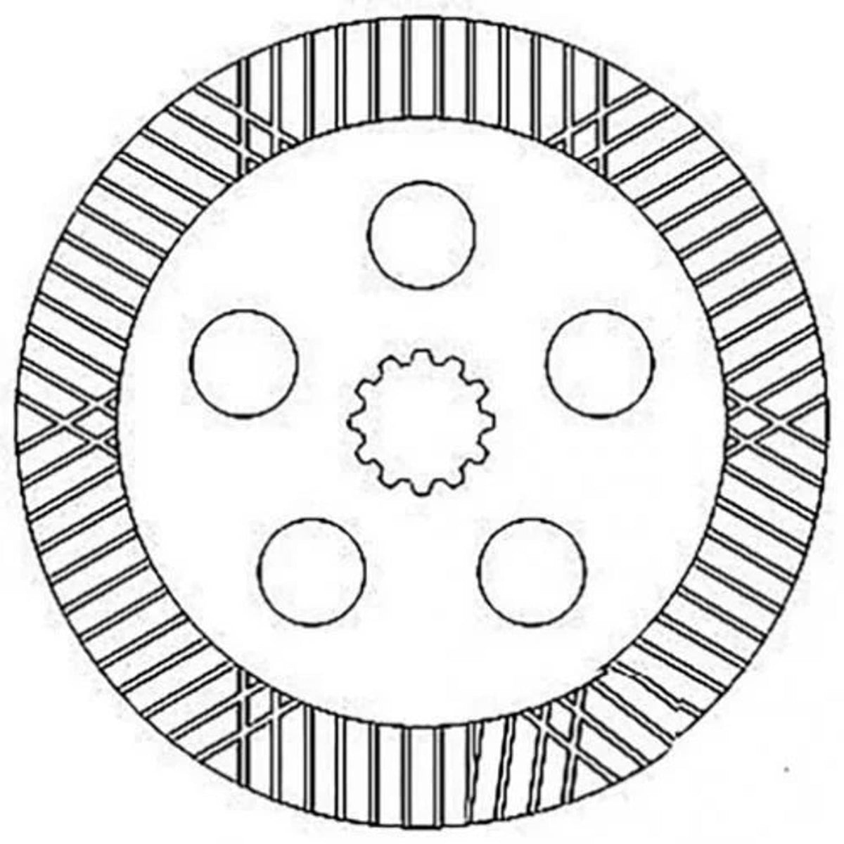 Bethesda Industrial Brake Disc fits John Deere 2030 2040 2150 2350 2550 2155 2355 2555 2240 AL38234