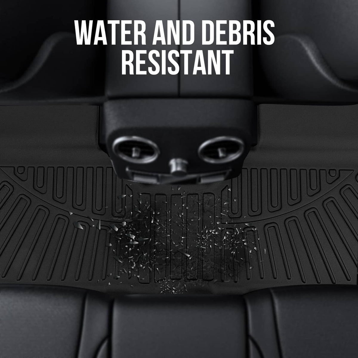 Bethesda Industrial Front Rear Floor Mats Cargo Liner Set For 2018-2024 Chevrolet Equinox All Season