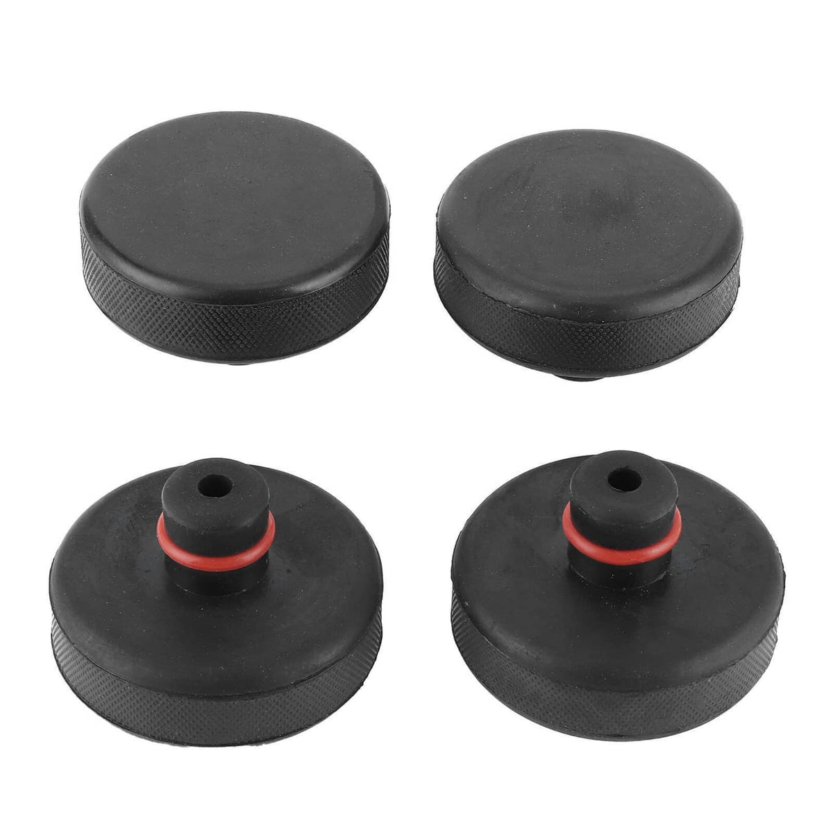 Bethesda Industrial 4Pcs Rubber Jack Lift Pad Adapter Tool Black Fit For Tesla Model 3/Y/S/X New
