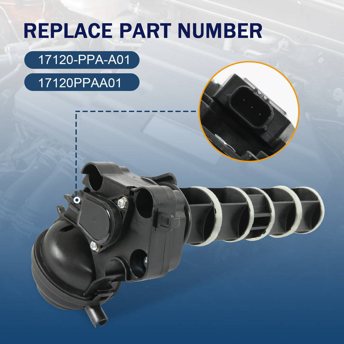 Bethesda Industrial Rotary Valve Assembly 17120-PPA-A01 For 2002-2006 Honda CRV