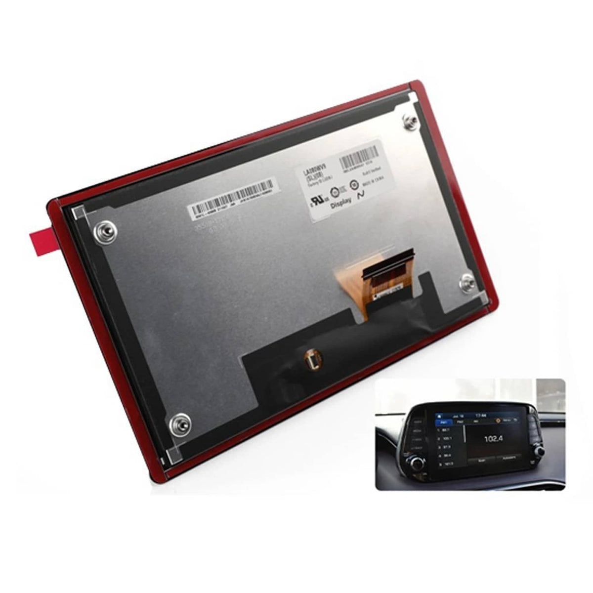 Bethesda Industrial 8" Lcd Display Touch Screen For Hyundai Kia LA080WV9-SL02 SL04 SL0