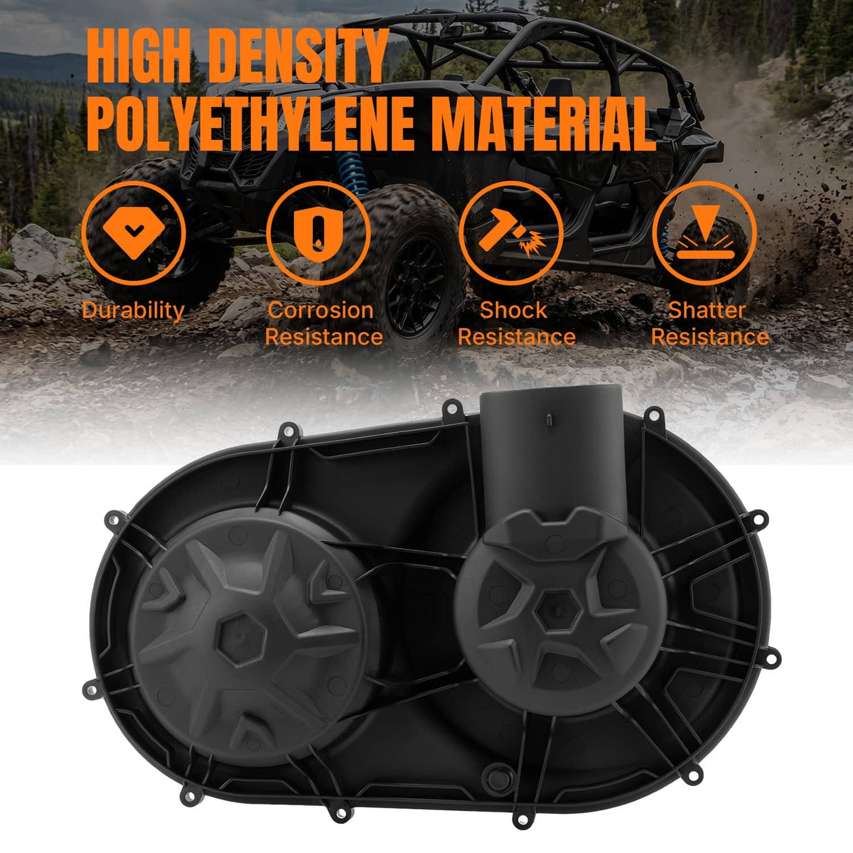 Bethesda Industrial Outer Clutch Cover #420212508 For Can Am Maverick 1000R / Max 1000R 2017-2018