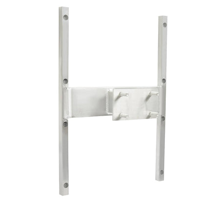 Bethesda Industrial Aluminum H-Mount Trailer Spare Tire Carrier For 6-Lug Wheels w/Mounting Hardware