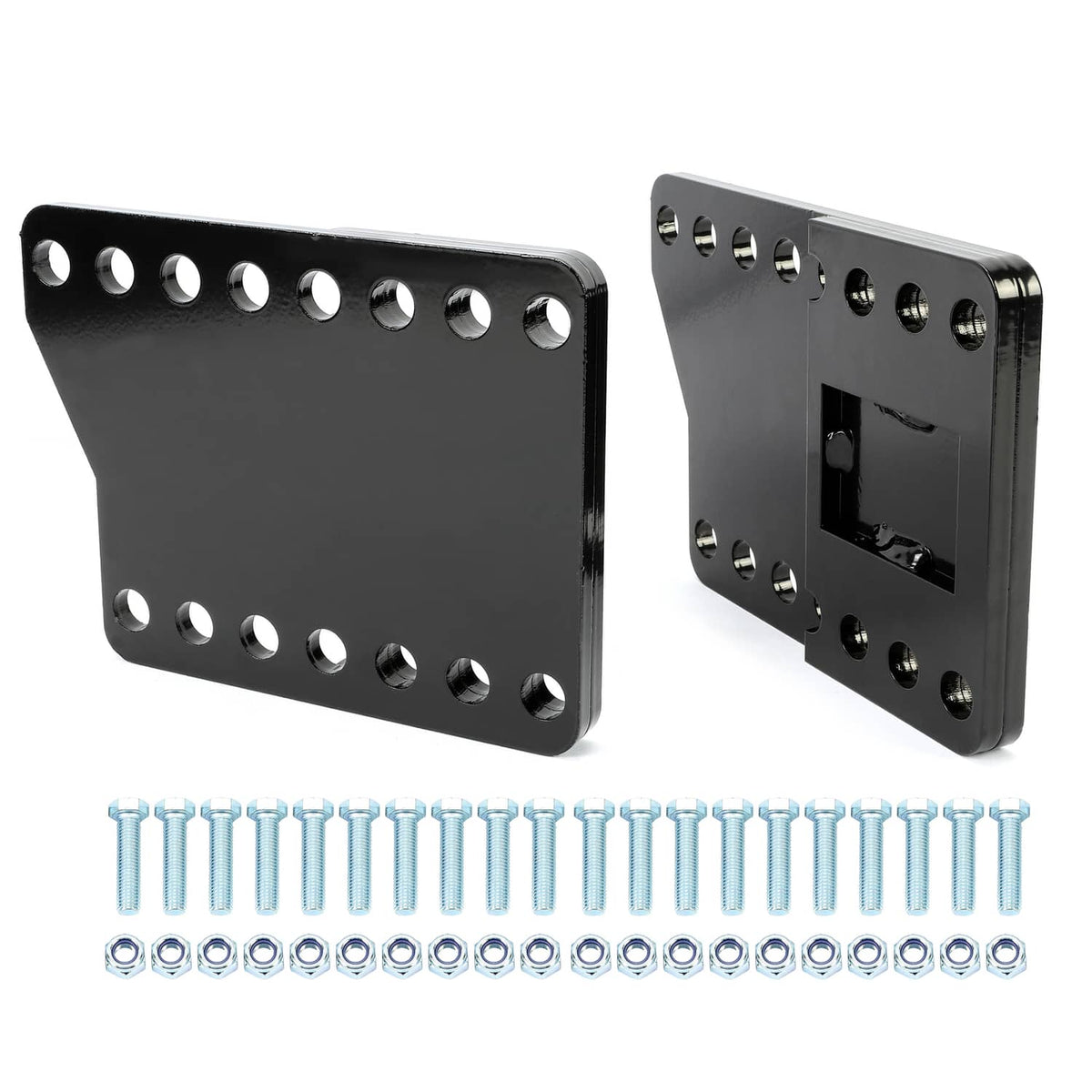 Bethesda Industrial Universal Black Steel Snowplow part Mount Drop Brackets Lift Extension Kit
