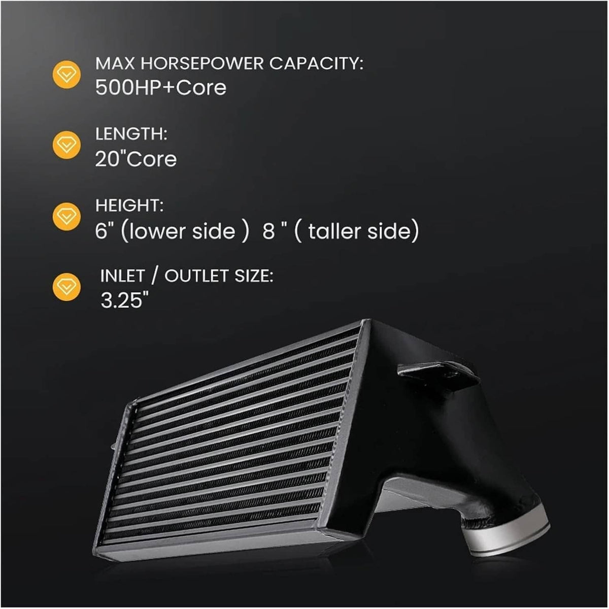 Bethesda Industrial New Front Mount Intercooler Kit For BMW E82 E88 135i 1M E90 E92 335i E89 Z4